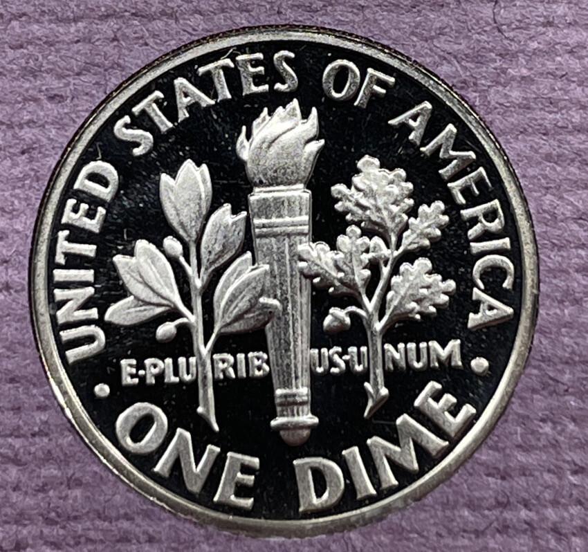 1988 S ROOSEVELT DIME FROM PROOF SET - FREE SHIPPING