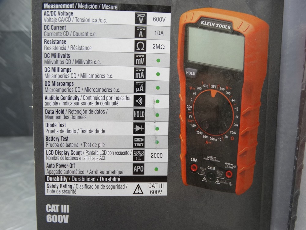 Klein Tools Digital Multimeter and Non-Contact Voltage Tester Set