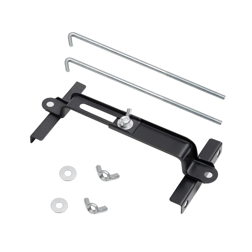 Premium Adjustable Battery Hold Down for Tray, Universal Adjustable Battery C...