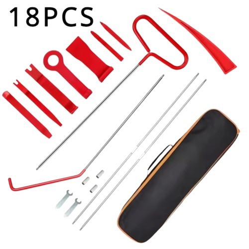 18Pcs Emergency Auto Tool  Window Car Door Unlock/Lockout Universal Tool Kit