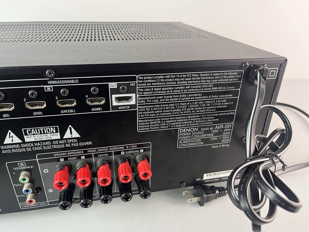 Vintage Denon AVR-591 System Receiver