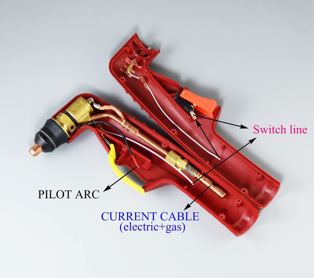 IPT-60 PT60 Plasma Cutter Torch Head Body