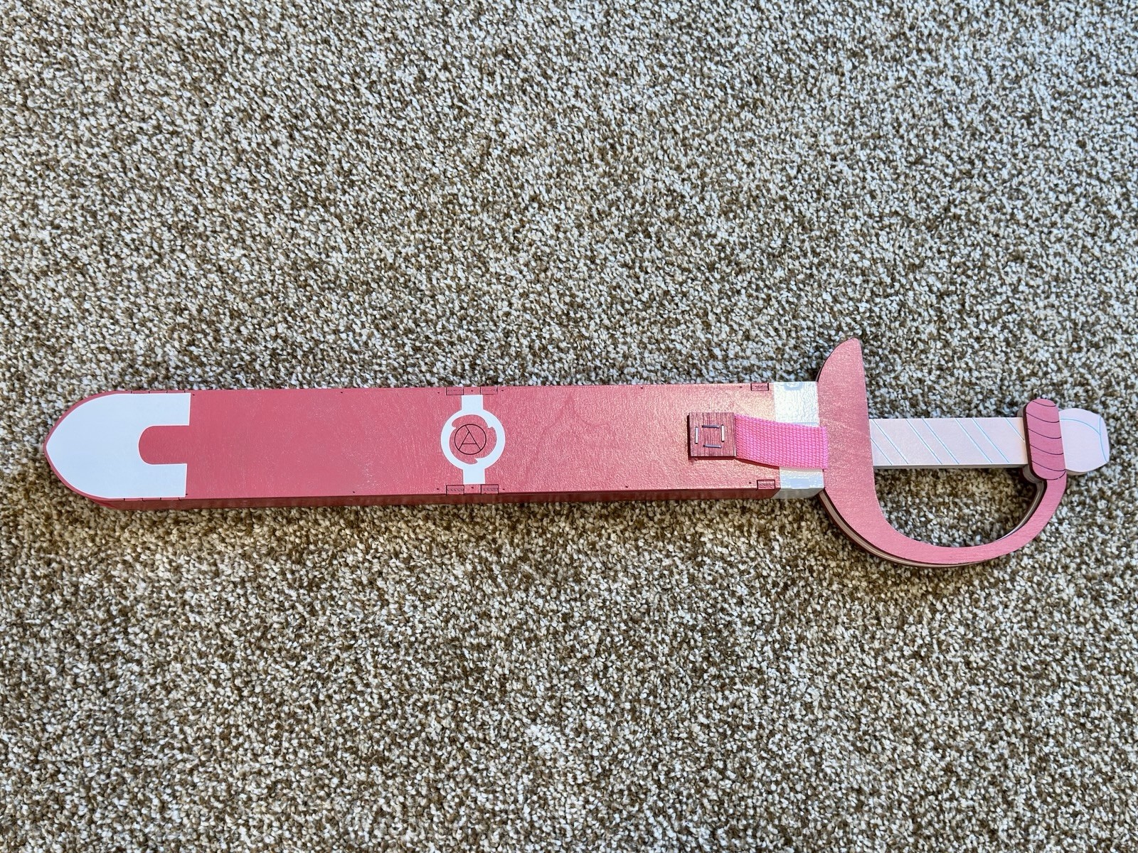 Steven Universe Cosplay Set - Rose Quartz Shield and Sword w/ Sheath