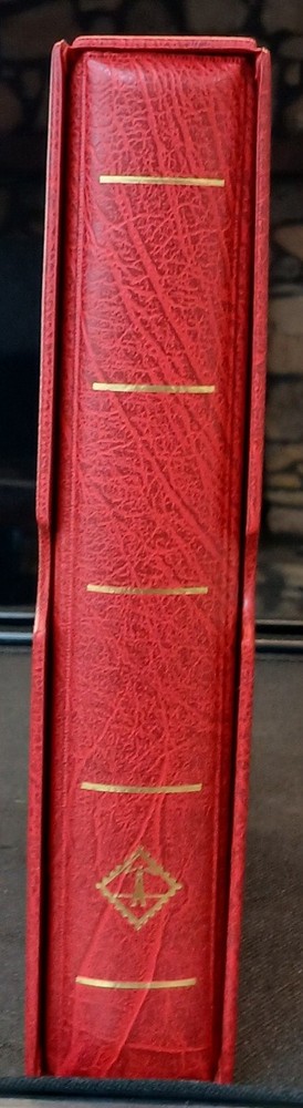 Lighthouse/Leuchtturm Red 4 Ring Album & Slipcase