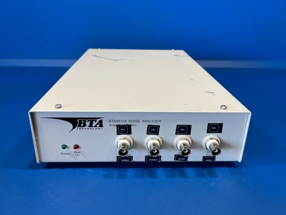 BTA TECHNOLOGY BTA9812A NOISE ANALYZER