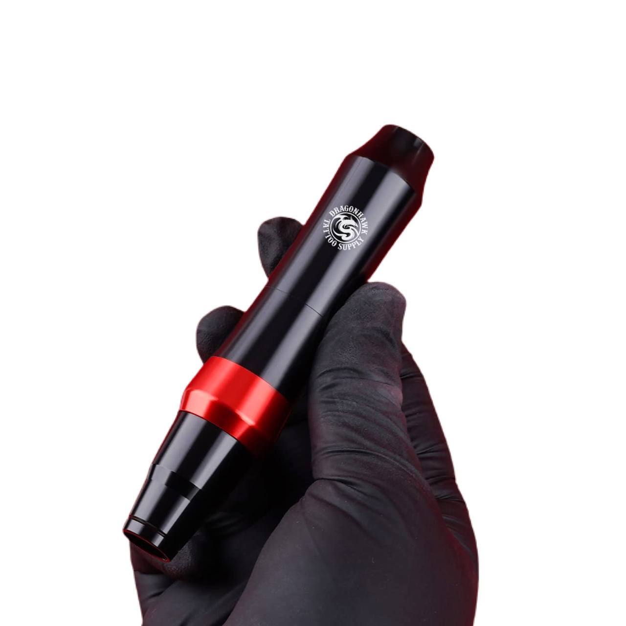 Dragonhawk S4 Tattoo Pen Machine Kit 20Pcs Cartridges Needles Power Supply