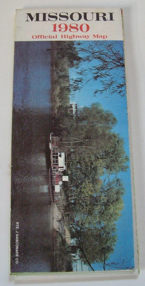 Missouri 1980 Official Highway Map