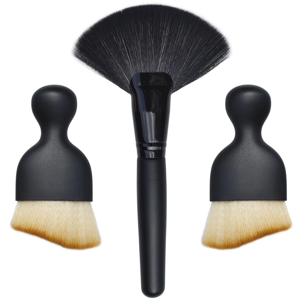 3 Pack Exquisite Microfiber Duster Brush, Car Interior Cleaning Tool, Small B...
