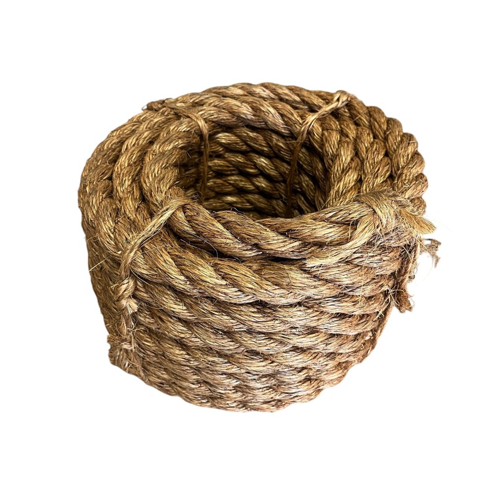 Manila Rope - 50 Ft Coil Pack