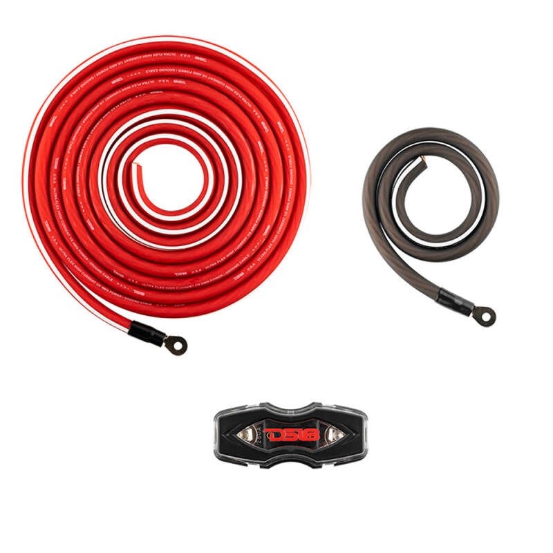 DS18 Amplifier Installation Fits 0-GA OFC 100% Copper