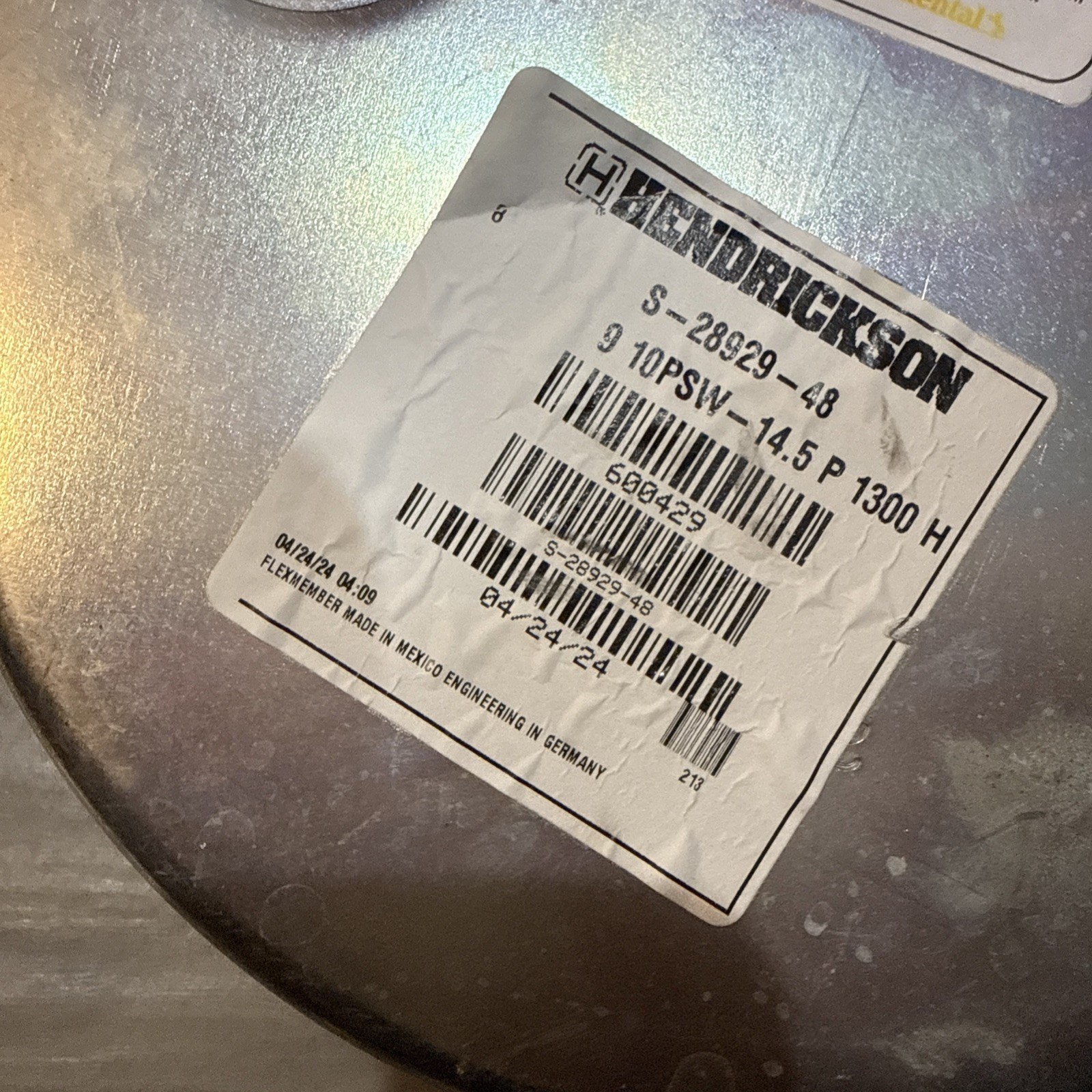 Hendrickson Air Spring S-28929-48