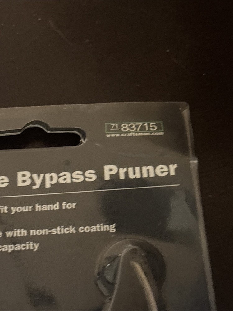 Craftsman Adjustable Bypass Pruner NIP - Part # 83715