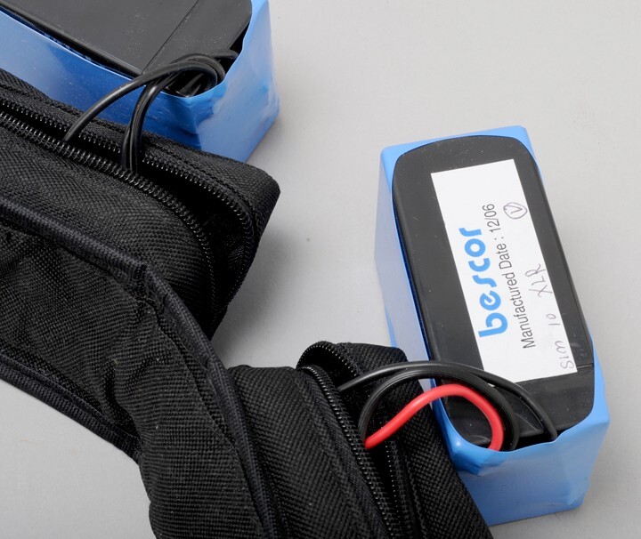 Bescor PRB-24XLR ATM Lead-Acid 12V Battery Belt UNTESTED