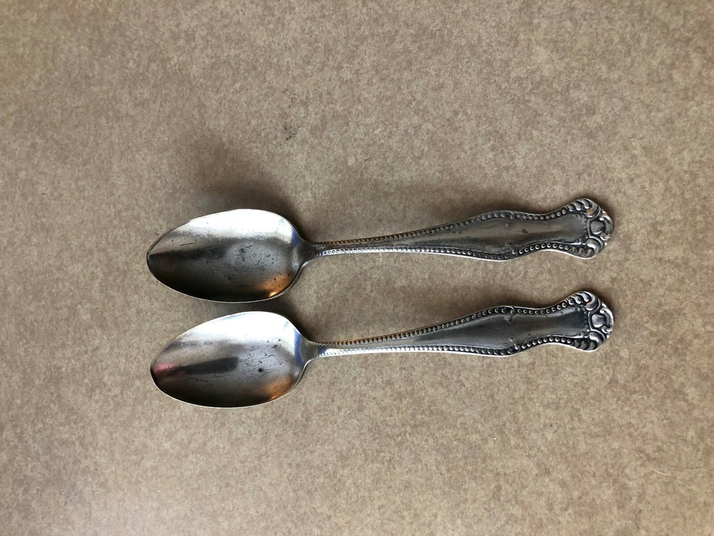 Oneida Extra Plate, Silverplate, Spoon, Beaded - Add-on or Replacements