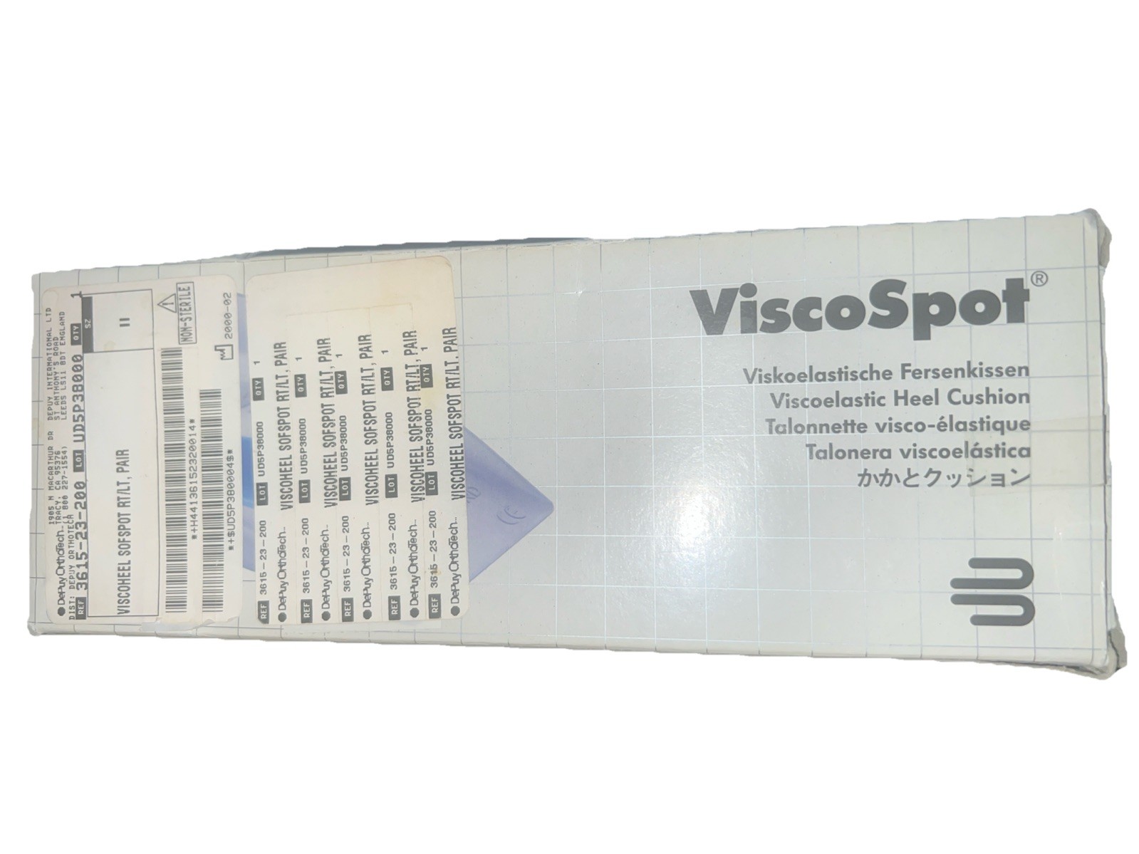 Gel Heel Cup For Heel Spur And Plantar Fasciitis Viscospot - Bauerfeind 8-12.5