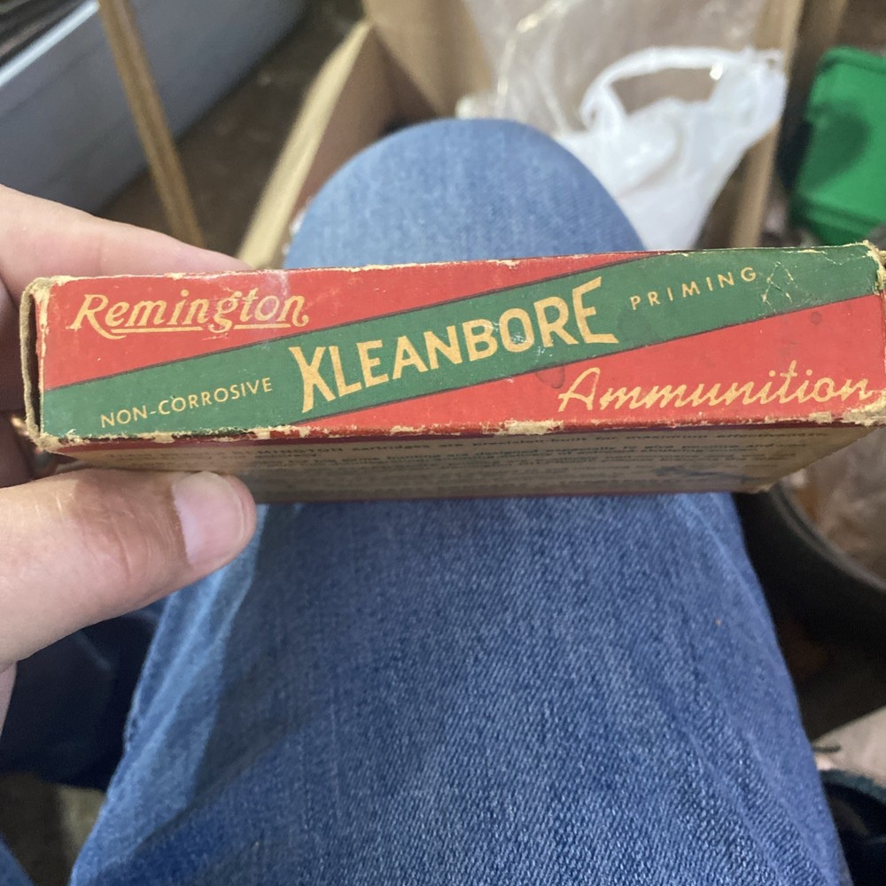 Vintage Remington Kleanbore 30-06 Empty Box W/insert