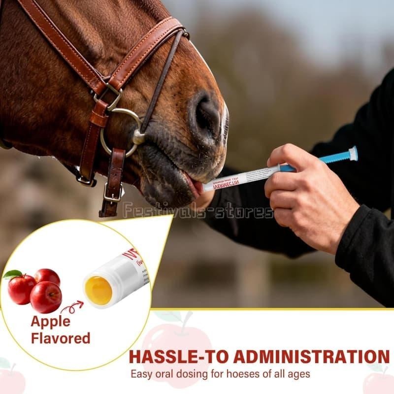 1 Pack In Box Paste Horse Dewormer Apple Flavor wormerEXP 01/2028 US