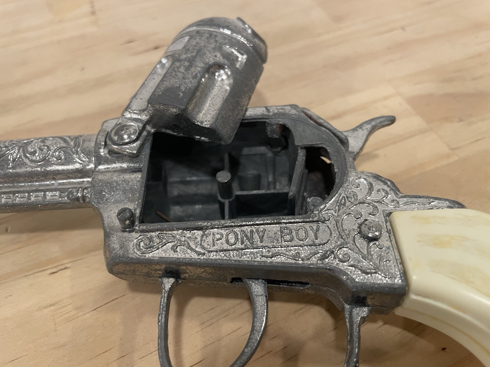 Vintage 1960'S Pony Boy 10 Inch Cap Gun Toy Untested