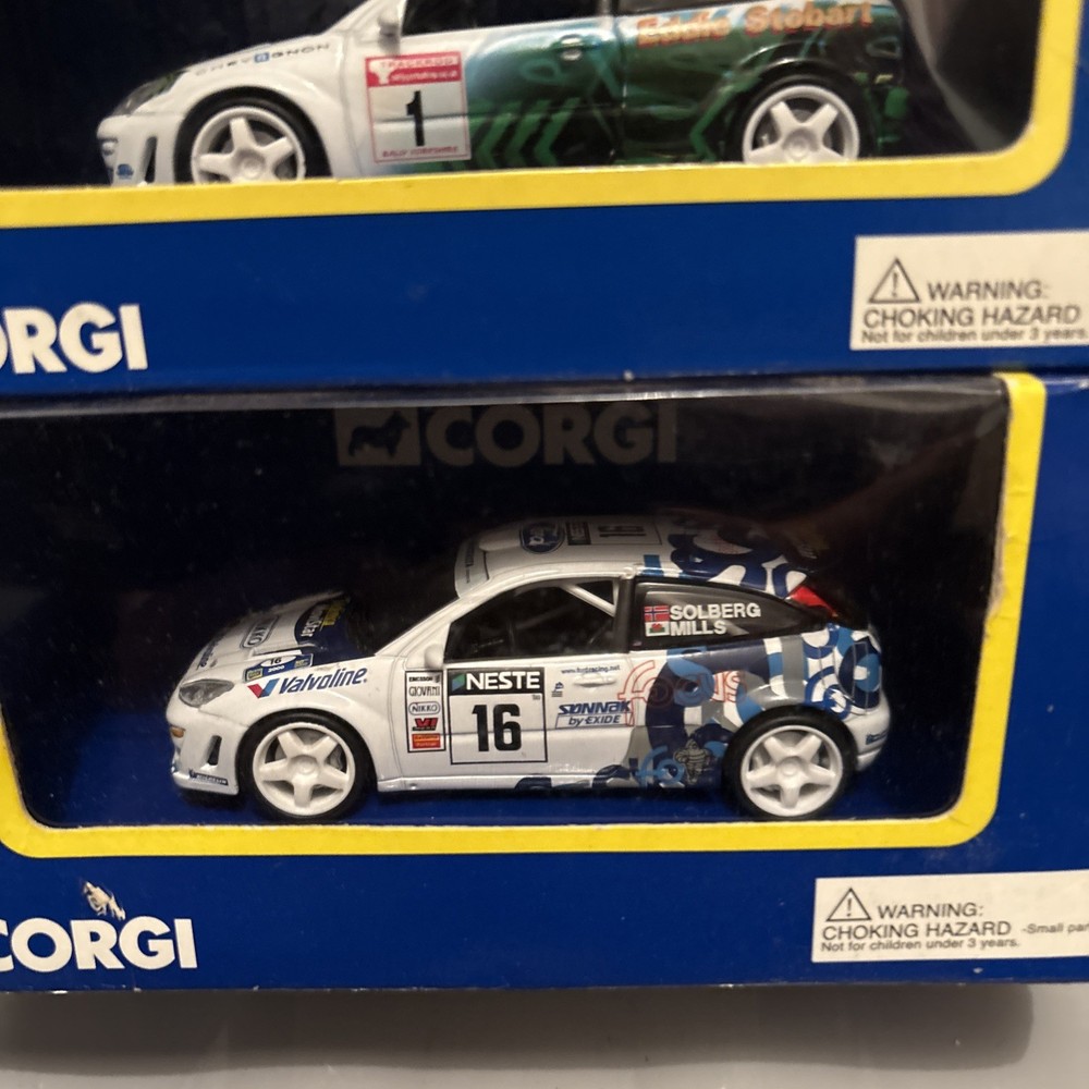 CORGI WRC X3 FOCUS