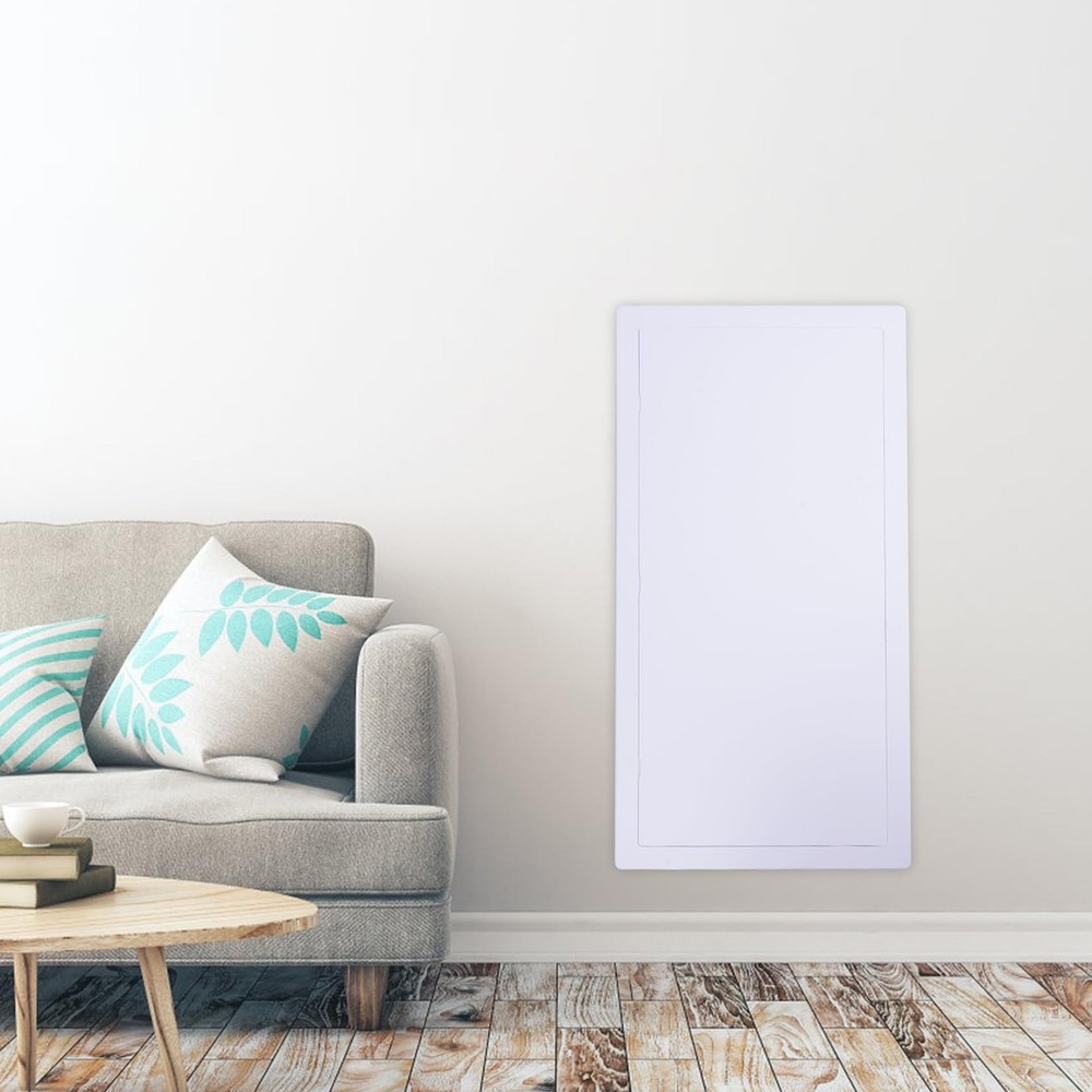 Drywall Ceiling Access Panel 14x29 Inch Removable Hinged White Plastic