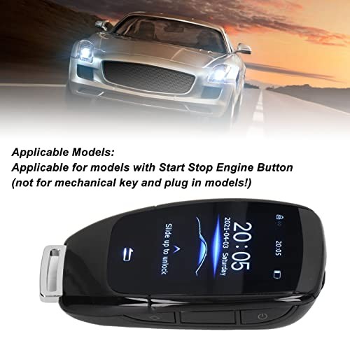 Car Key LCD Screen Universal TK900 LCD Smart Key Remote Keyless Entry for Black