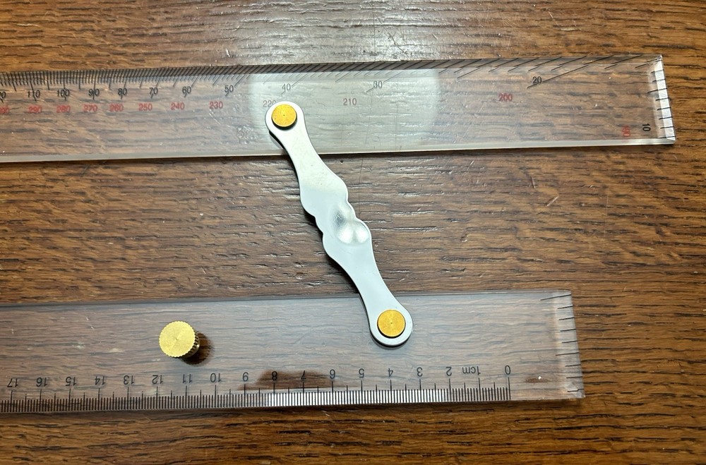 NEW Marine Navigation C-Thru Parallel Ruler, 18"