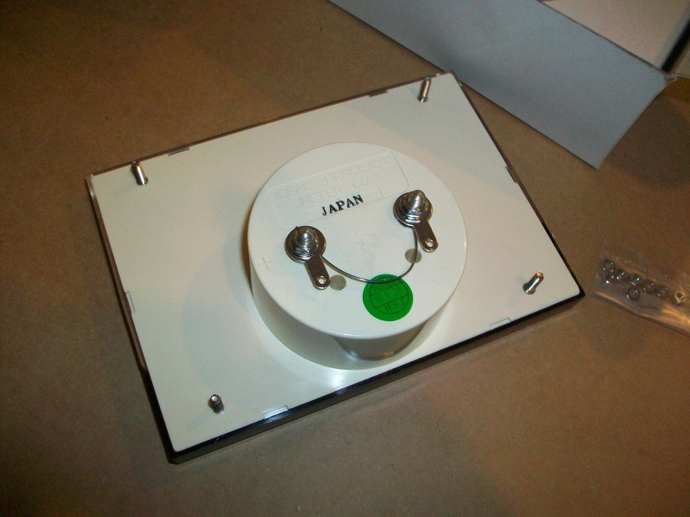 Charging System Analyzer Analog Meter by Ideal Precision Meter Co. 6" x 4.25"