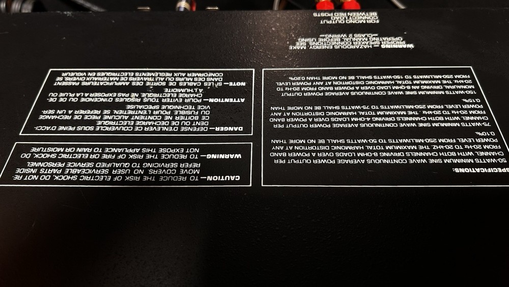 BGW 150 Broadcast Power Amp