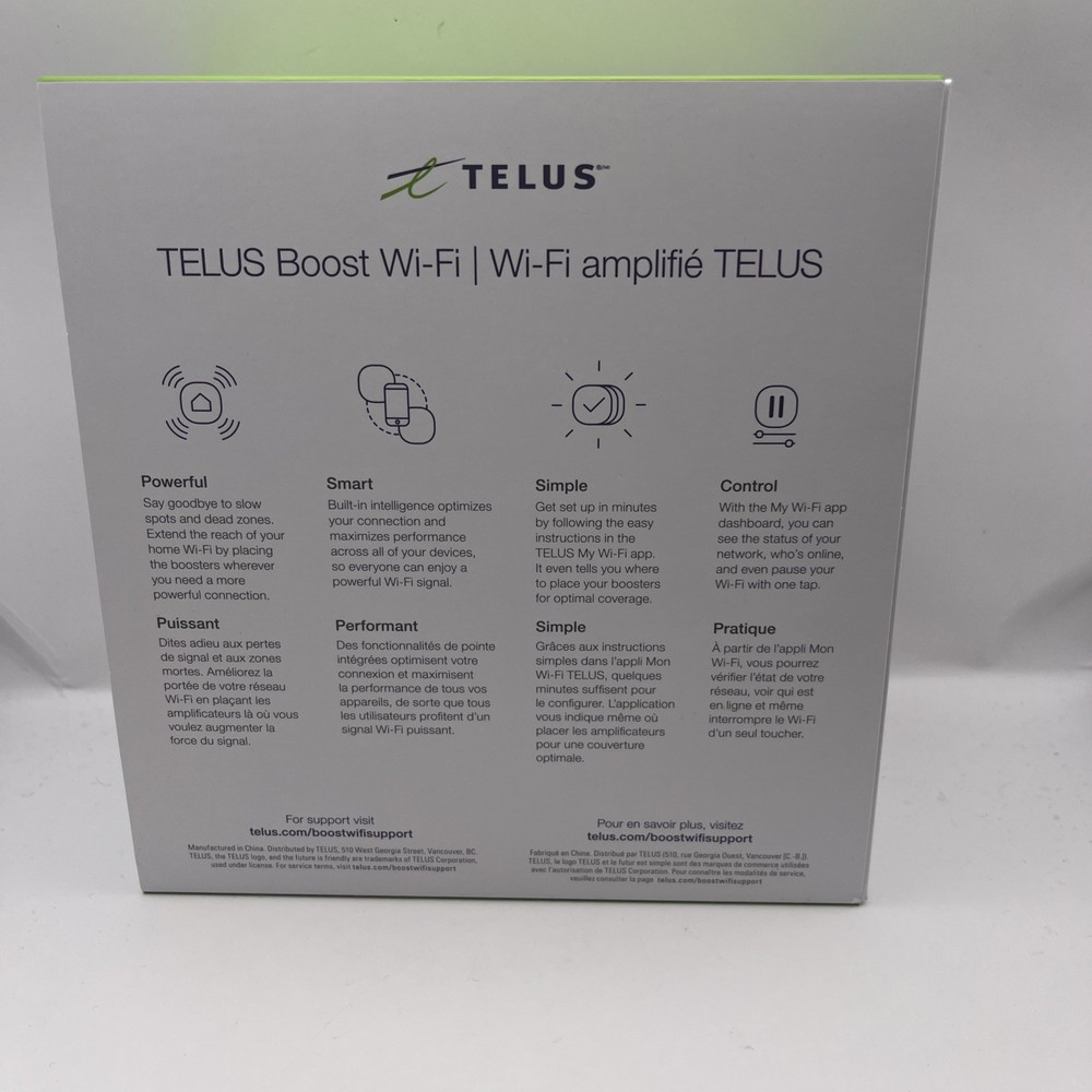 TELUS Boost Wi-Fi Expansion Pack Wifi Booster