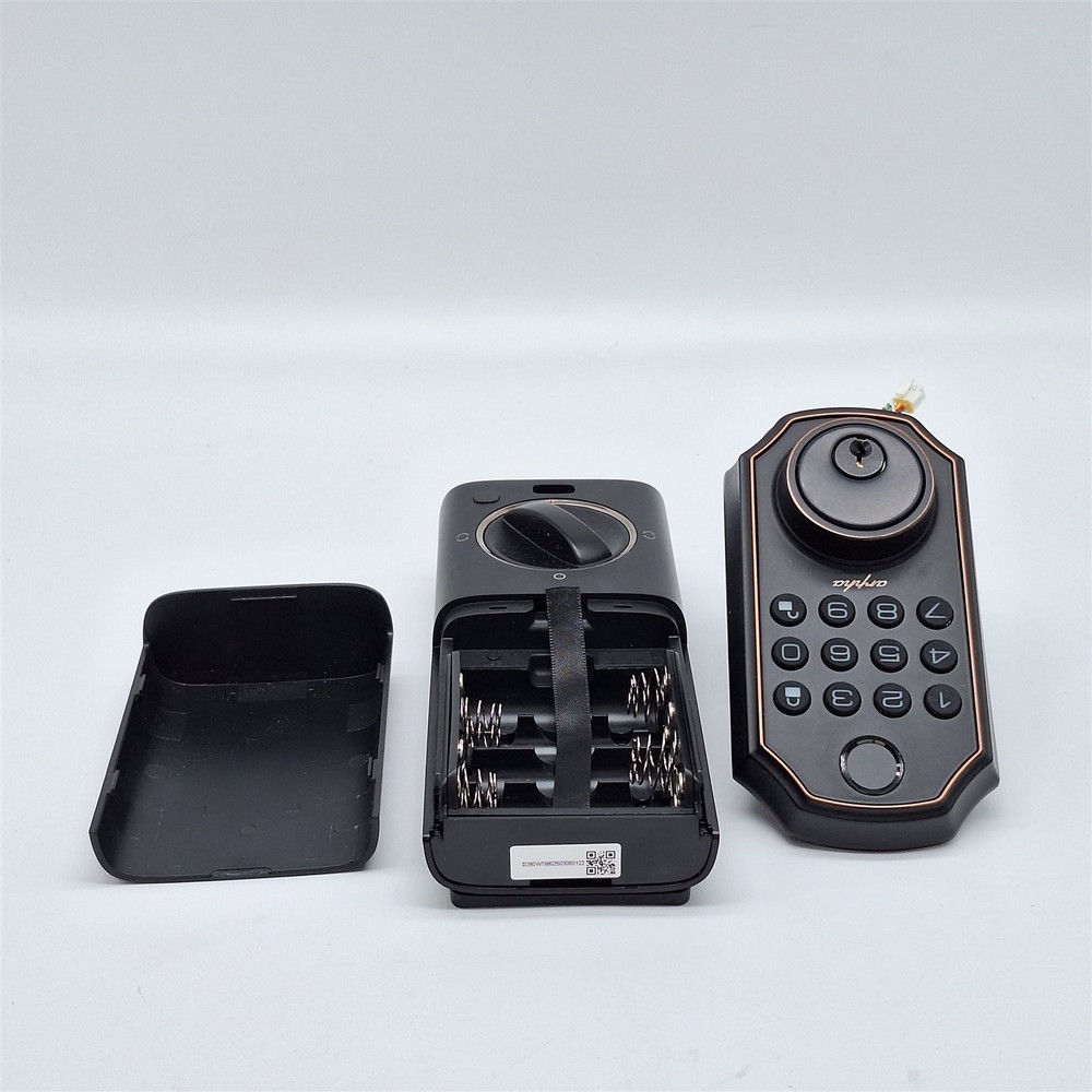DS10 Pro Keyless Entry Door Lock, Smart Front Door Locks Set, Black *READ*