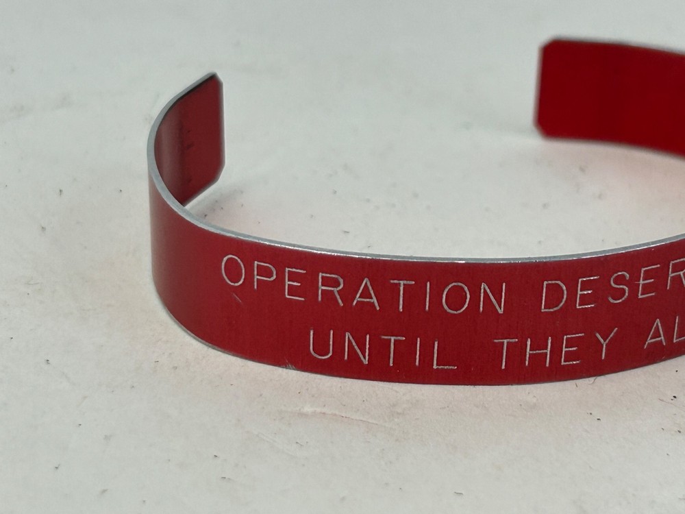 1991 Desert Storm Homefront Bracelet