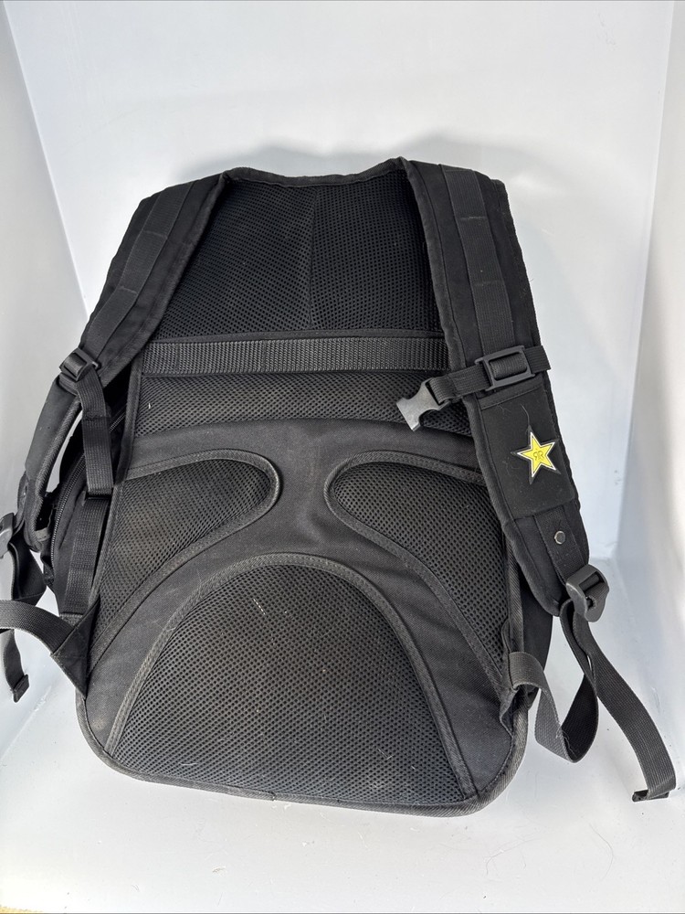 Rockstar Energy Drink Black Backpack