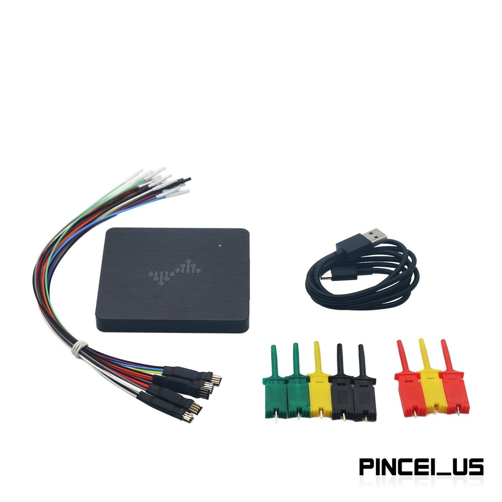 DSLogic USB Logic Analyzer 16G Depth 16CH 100M Sampling Rate Basic Version pe66