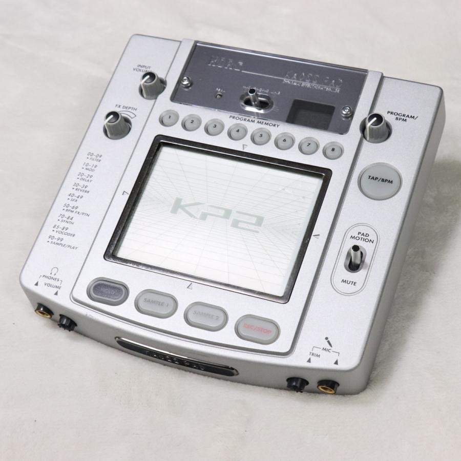 Korg Kaoss Pad KP-2 Silver DJ Dynamic Effects Processor Sampler DJ Unit Tested