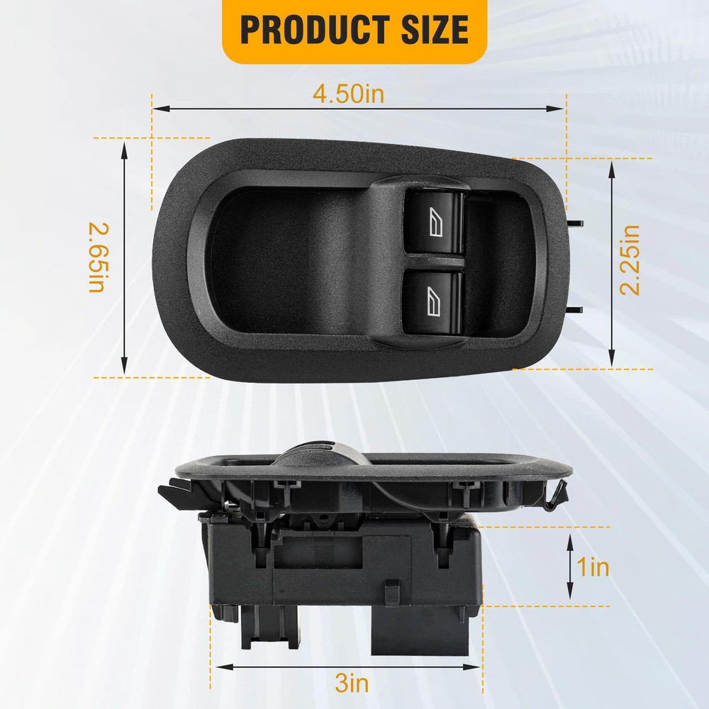 For Ford 2015-21 Transit Left Driver Side Electric Window Control Switch Button