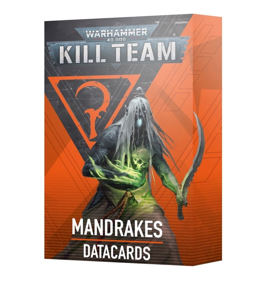 Warhammer 40K Kill Team: Datacards: Mandrakes GWS 103-78