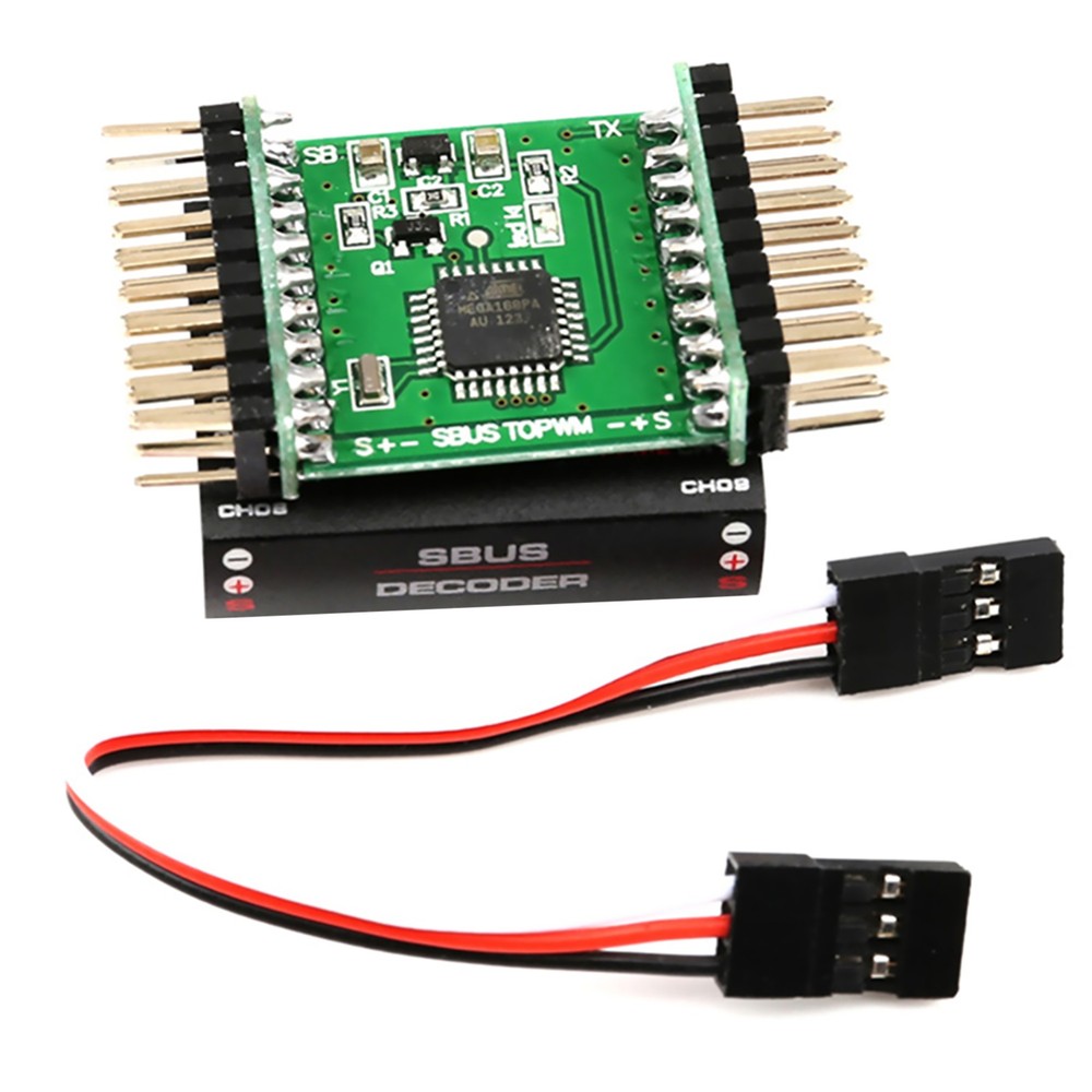 1 PC SBUS to PWM / PPM Decoder 16CH Supporting Computer Side Settings For Frsky