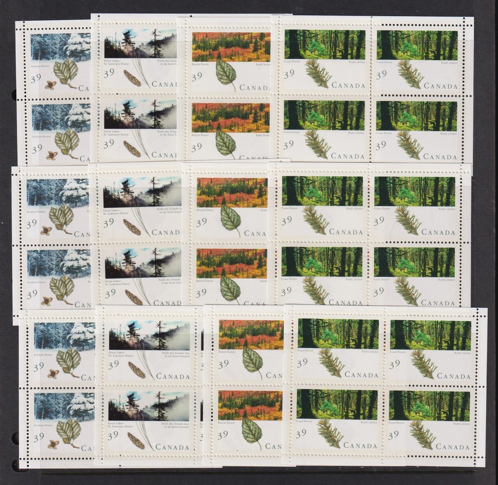 Canada - #1283a-1286a - Three sets, MNH, cat. $ 108.00