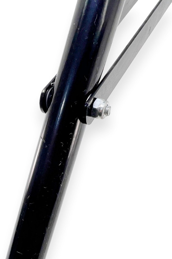 Two 8' 3-Section Photography Light / Backdrop Stands with 10mm / 3/8” Stud Black