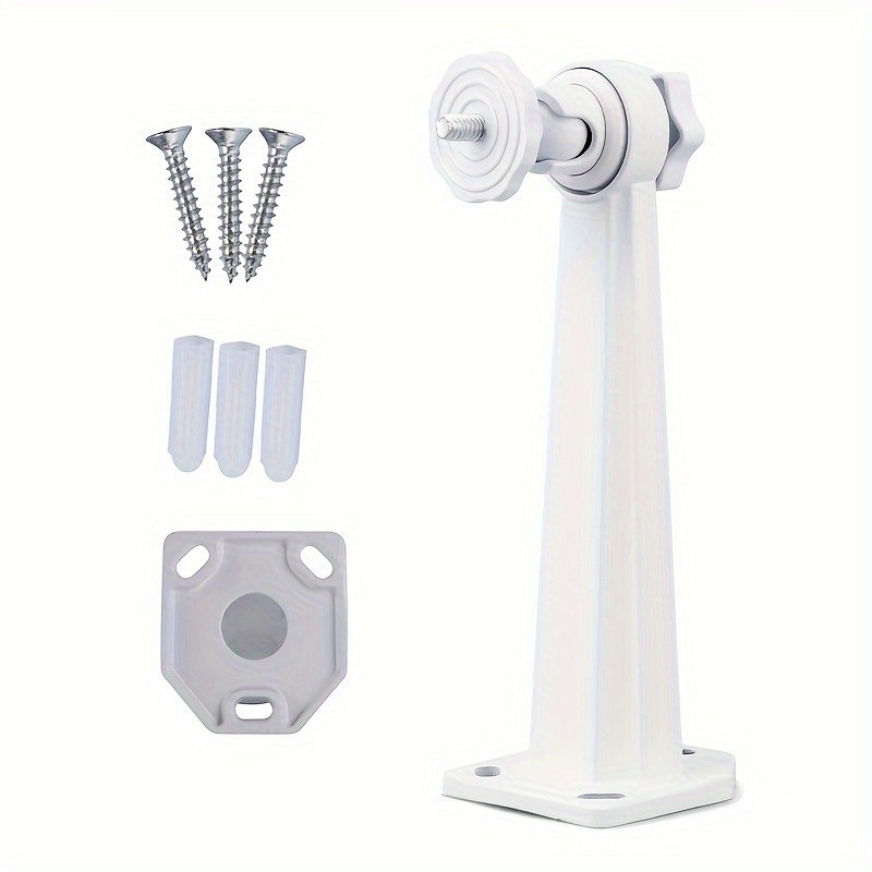 Universal CCTV Security Camera Mounting,IP Camera Bracket, Aluminum Alloy, White
