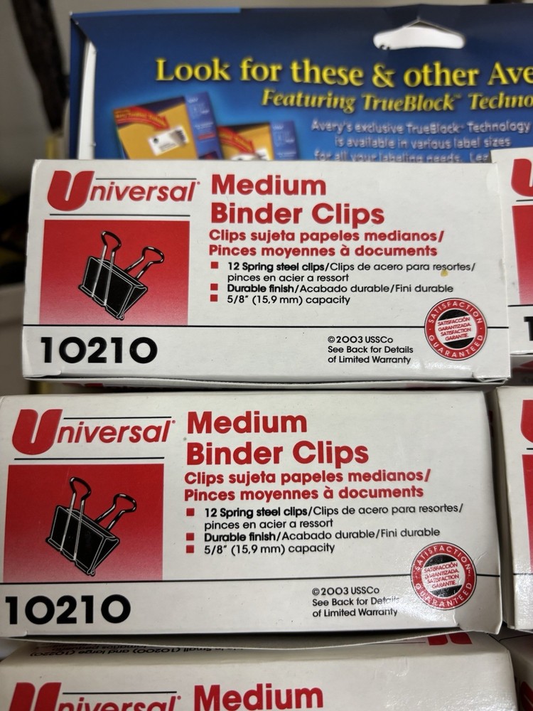 Universal Medium Binder Clips