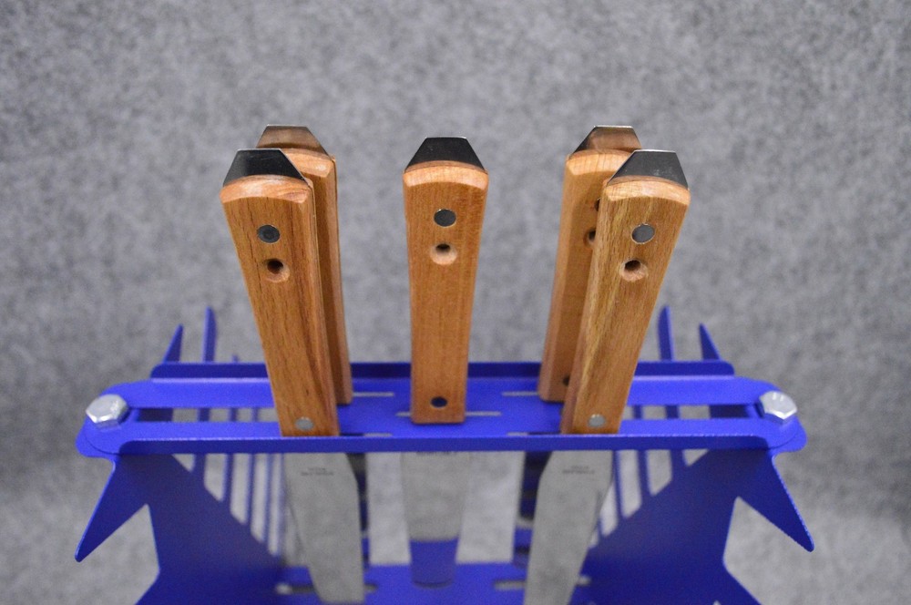 Screen Printing Squeegee/Spatulas Holder Desktop Shelving Tool Rack 5 Layers