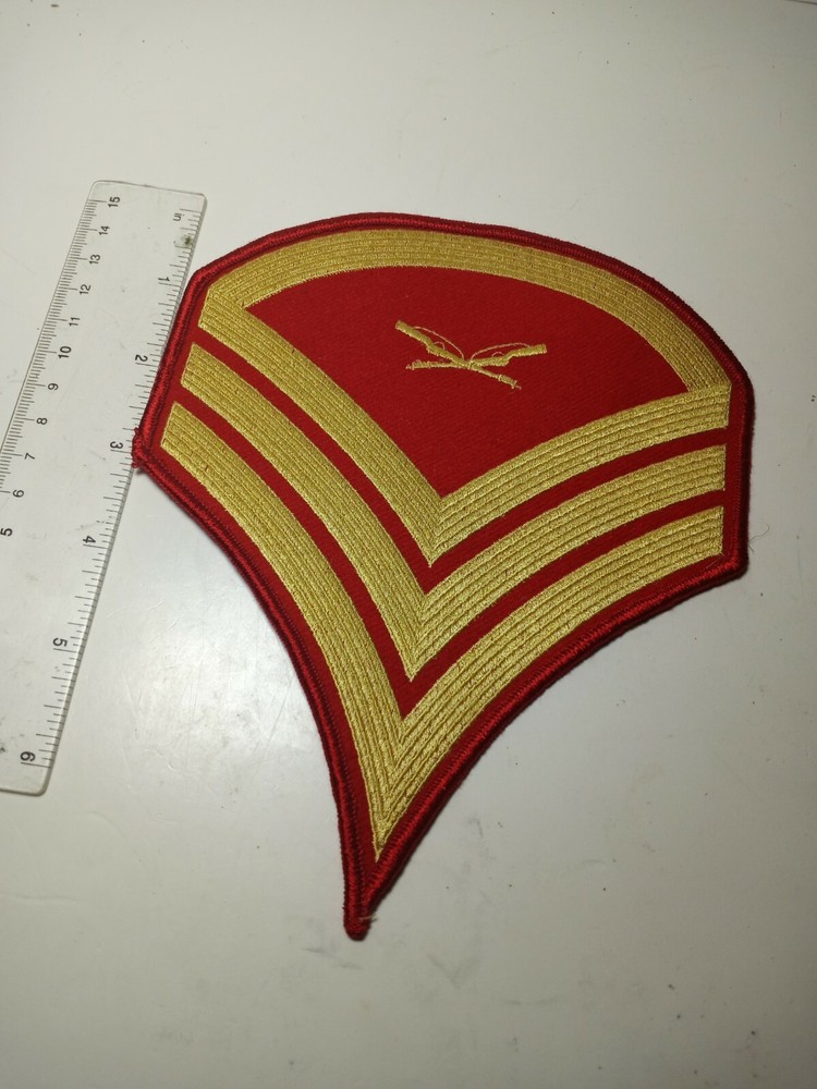 USMC Gunnery Sergeant Female Uniform Patch 6x 7