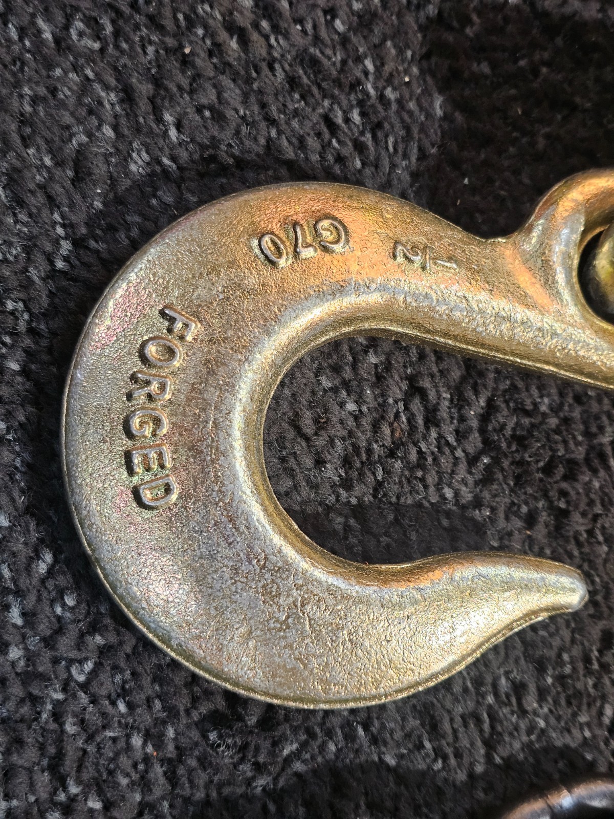 (QTY 2)Mytee Products Ratchet Pro Binder w/ 3/8" Grab & 1/2" Sling Hook 7100 WLL