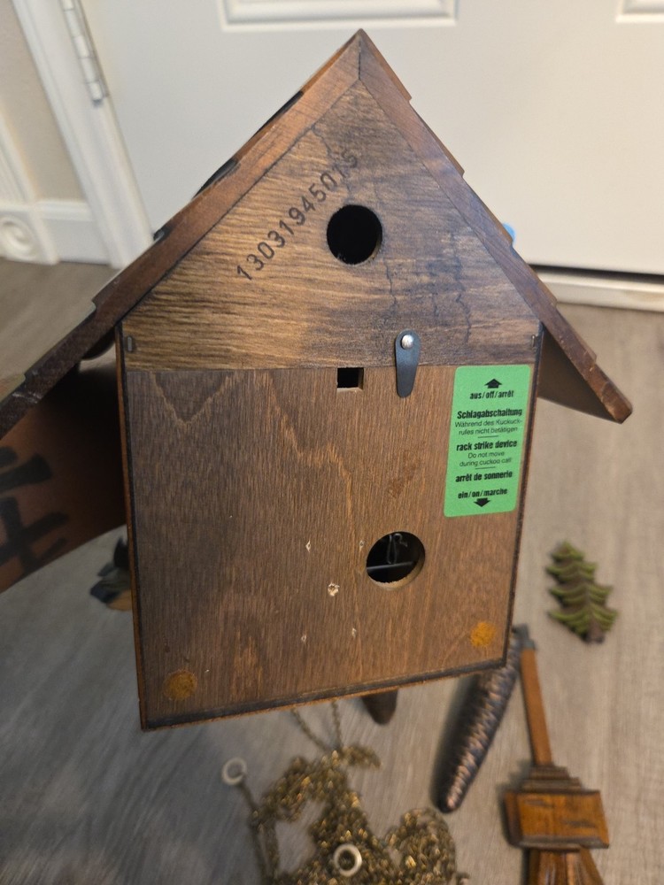 Anton Schneider Germany Cuckoo Clock Read Description