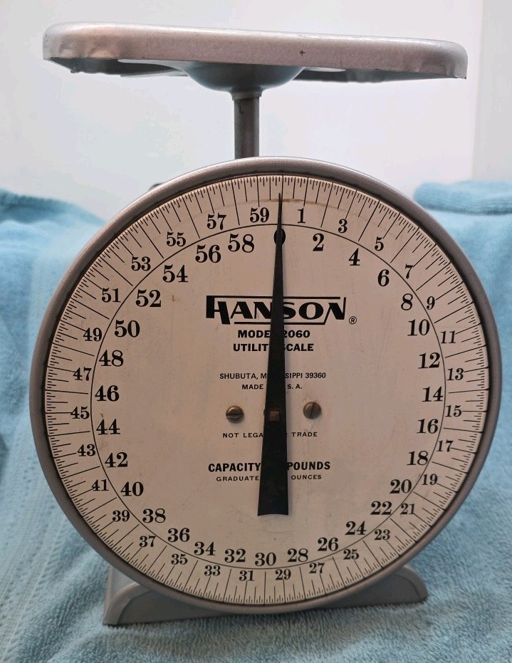 Vtg Hanson Model 2060 Utilty Scale