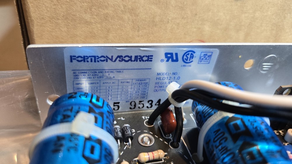 NEW Fortron Source HLD 12-1.0 Linear Regulated Power Supply | 12V 1A | Hitron