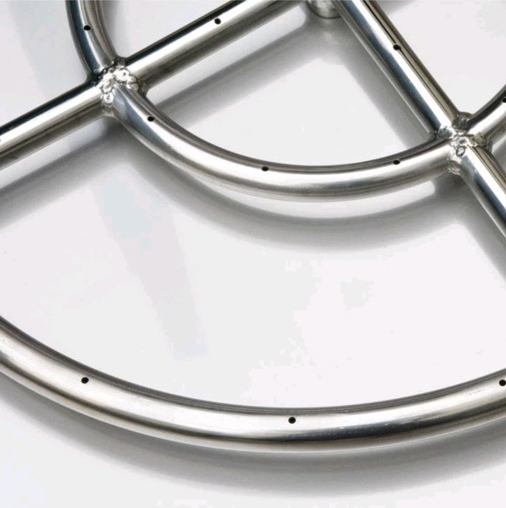 Stanbroil Stainless Steel 18" Round Flat Fire Pit Pan
