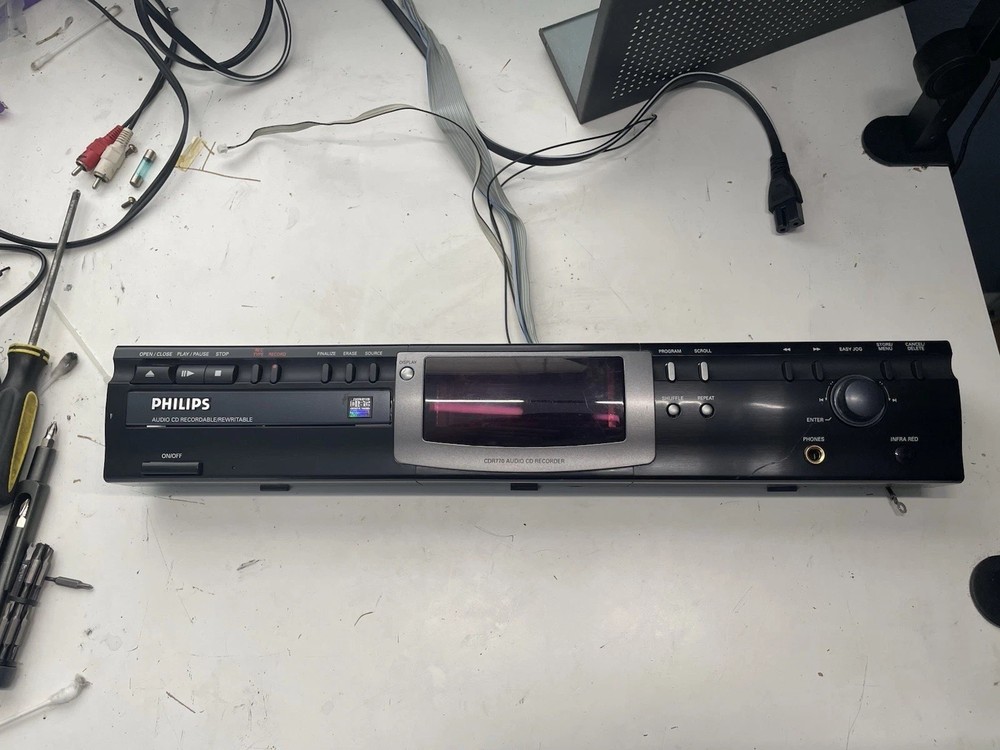 Philips CDR770 Faceplate With Wires