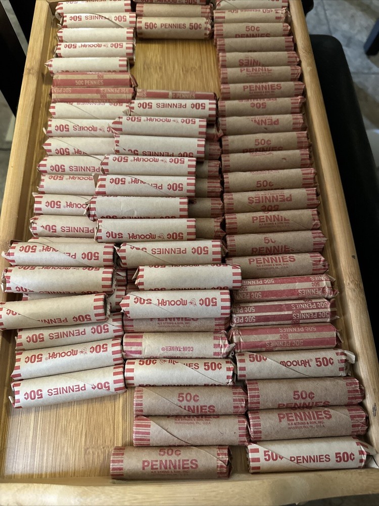 wheat penny rolls